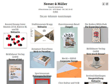 Tablet Screenshot of neesermueller.ch